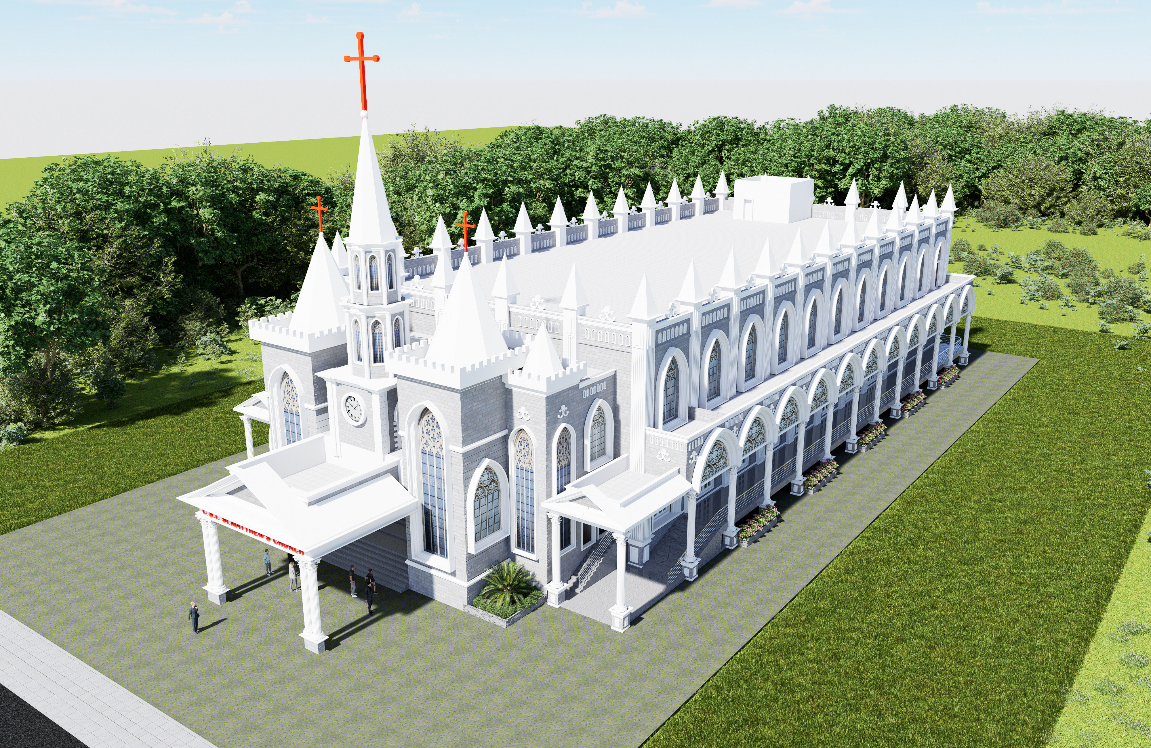 St. Matthew's Church congregation